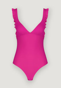 Costum baie femei protecție UV - Tara Fuschia Canopea HipHip.ro