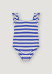 Costum baie protecție UV - Thelma Cobalt Stripe Canopea HipHip.ro