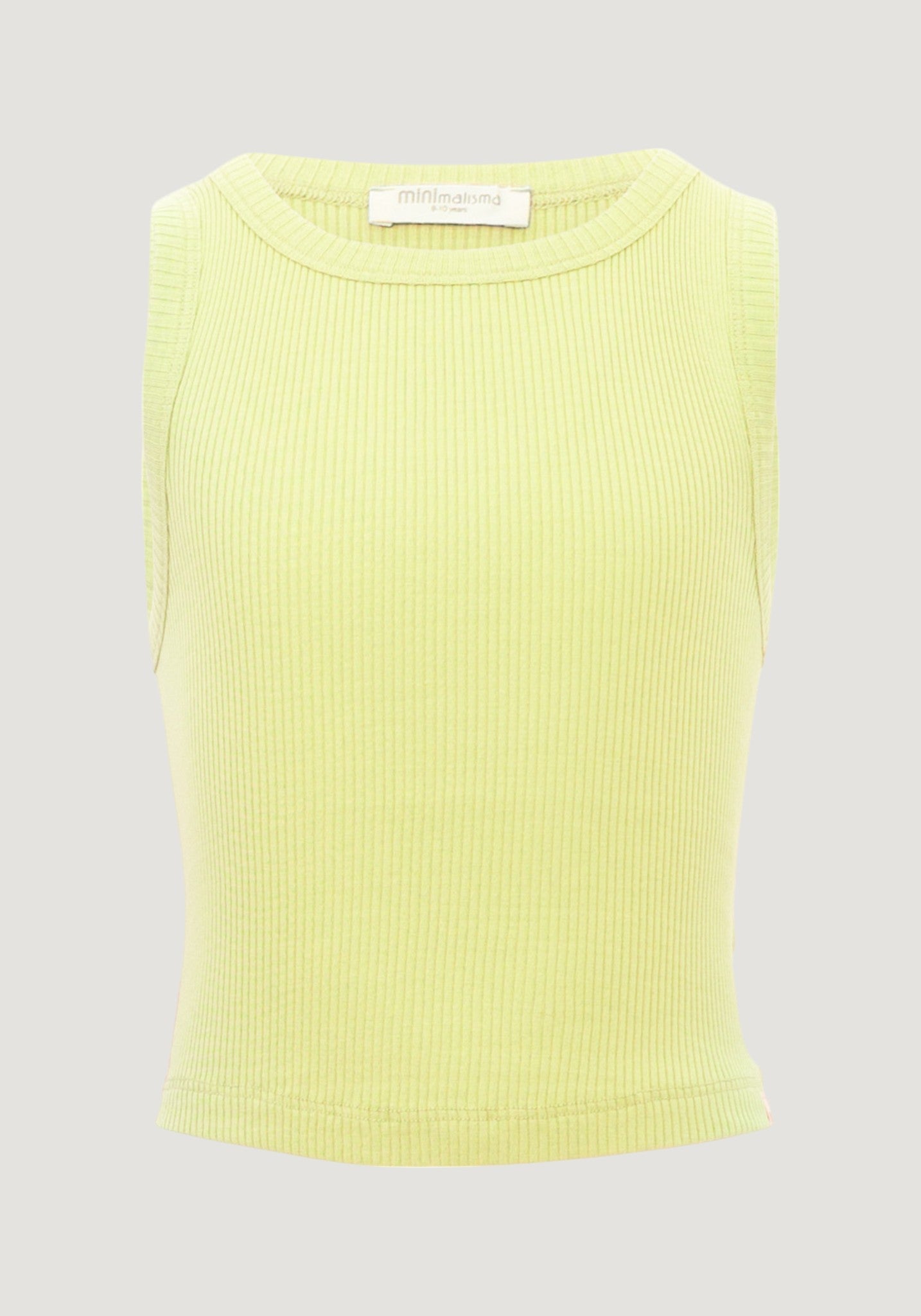 Crop top seamless mătase - Billi Lime