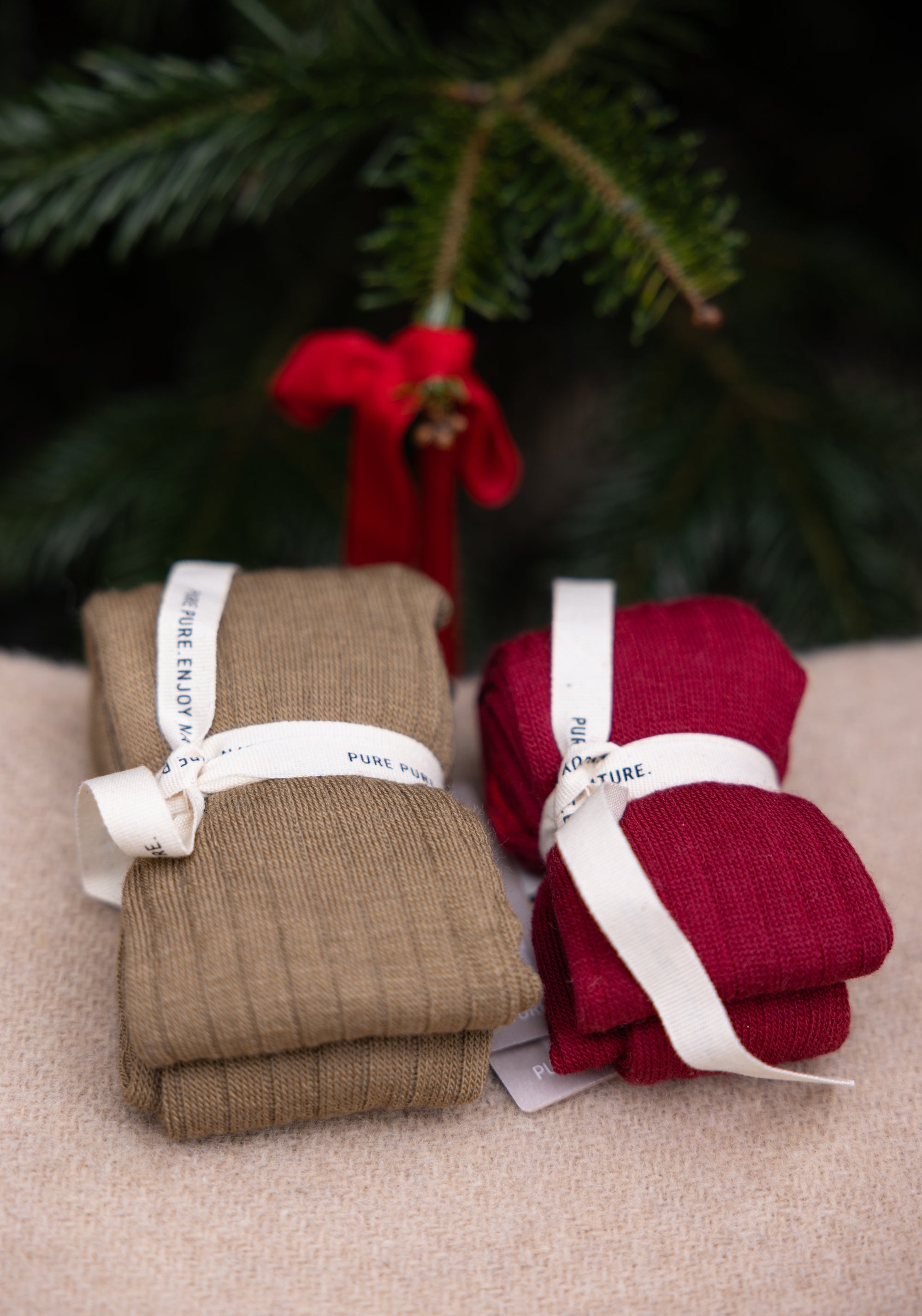 Dres din lână merinos și bumbac - Ermine