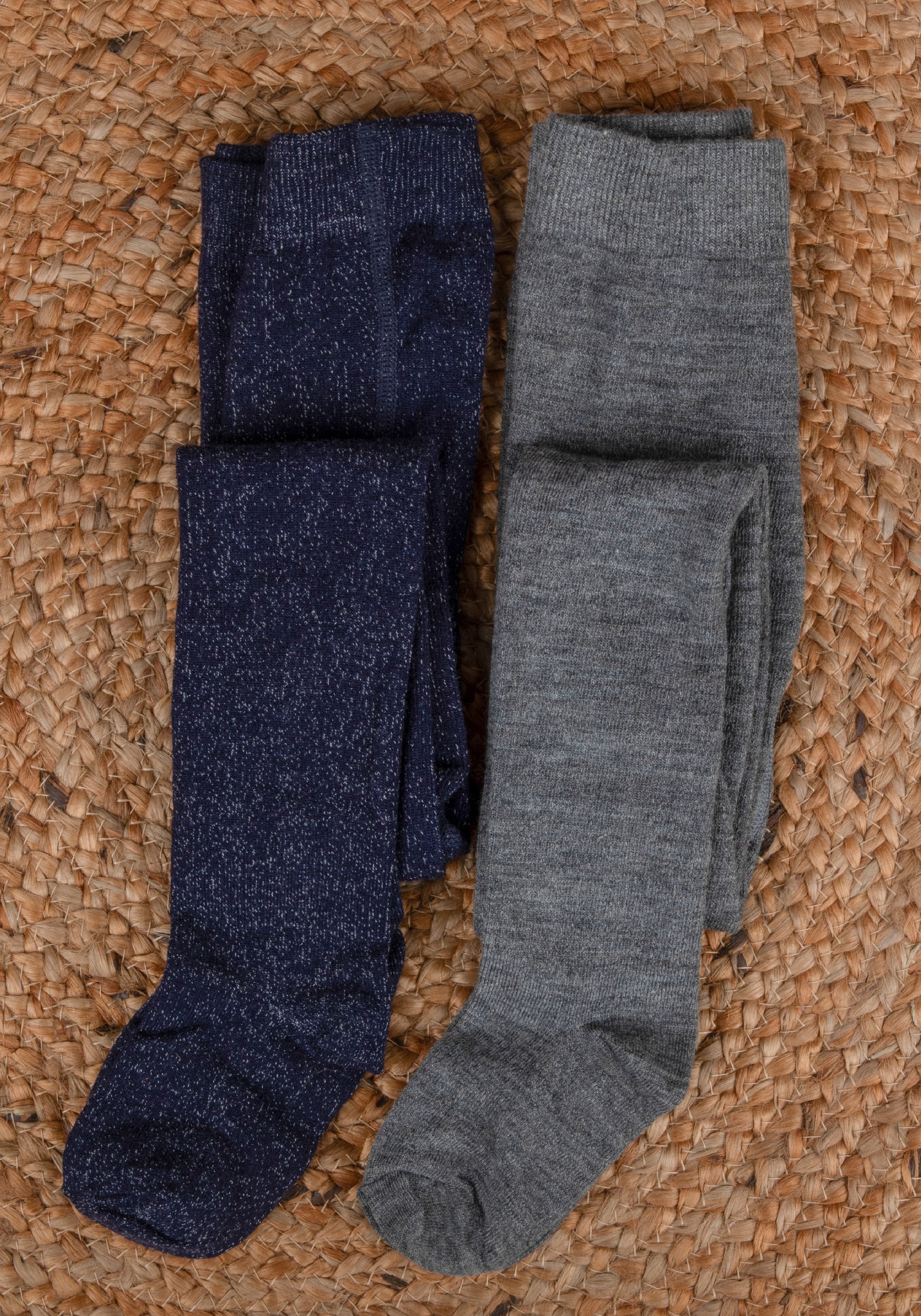 Dres Plain din lână merinos și bambus - Navy