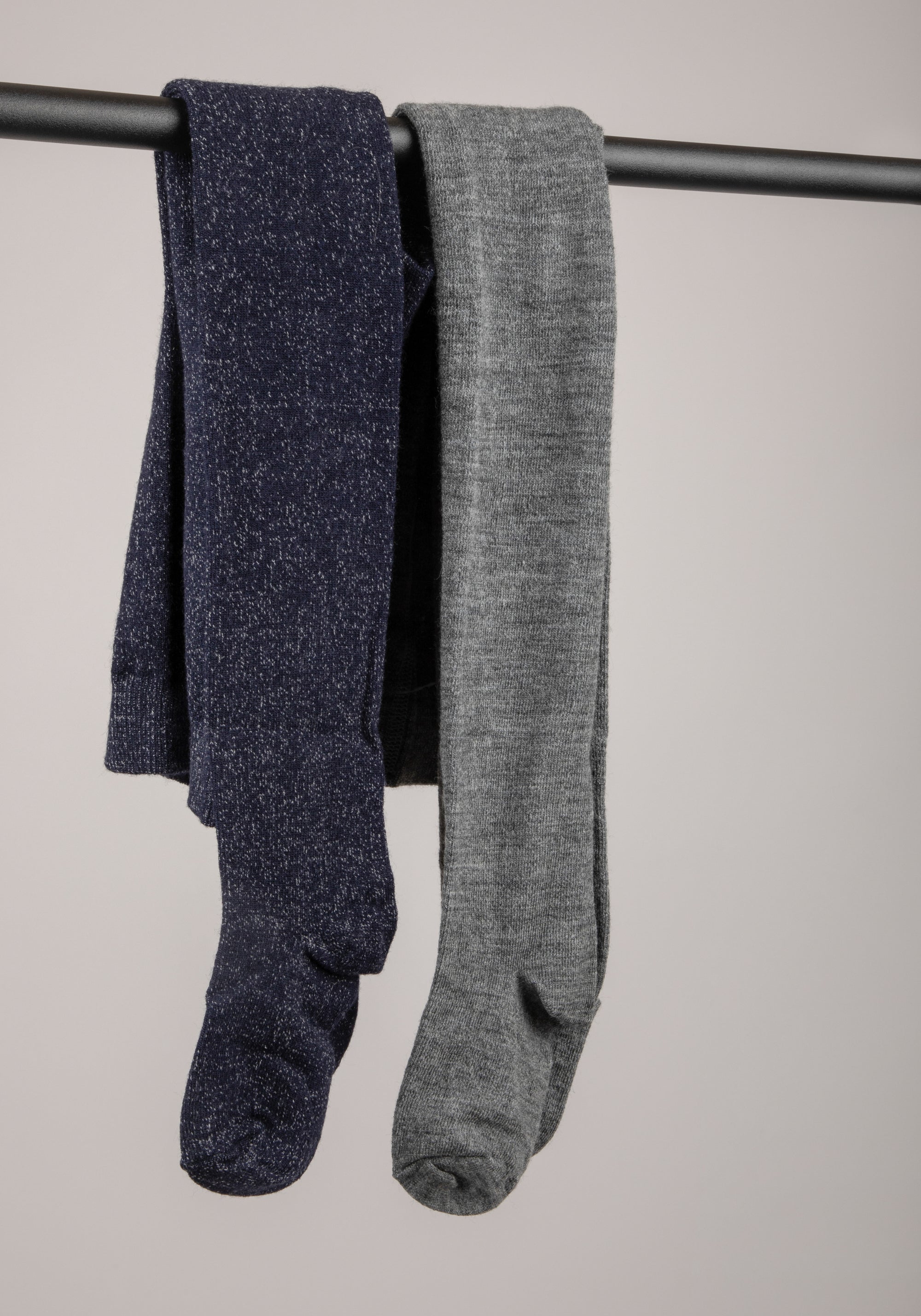 Dres Plain din lână merinos și bambus - Grey Melange