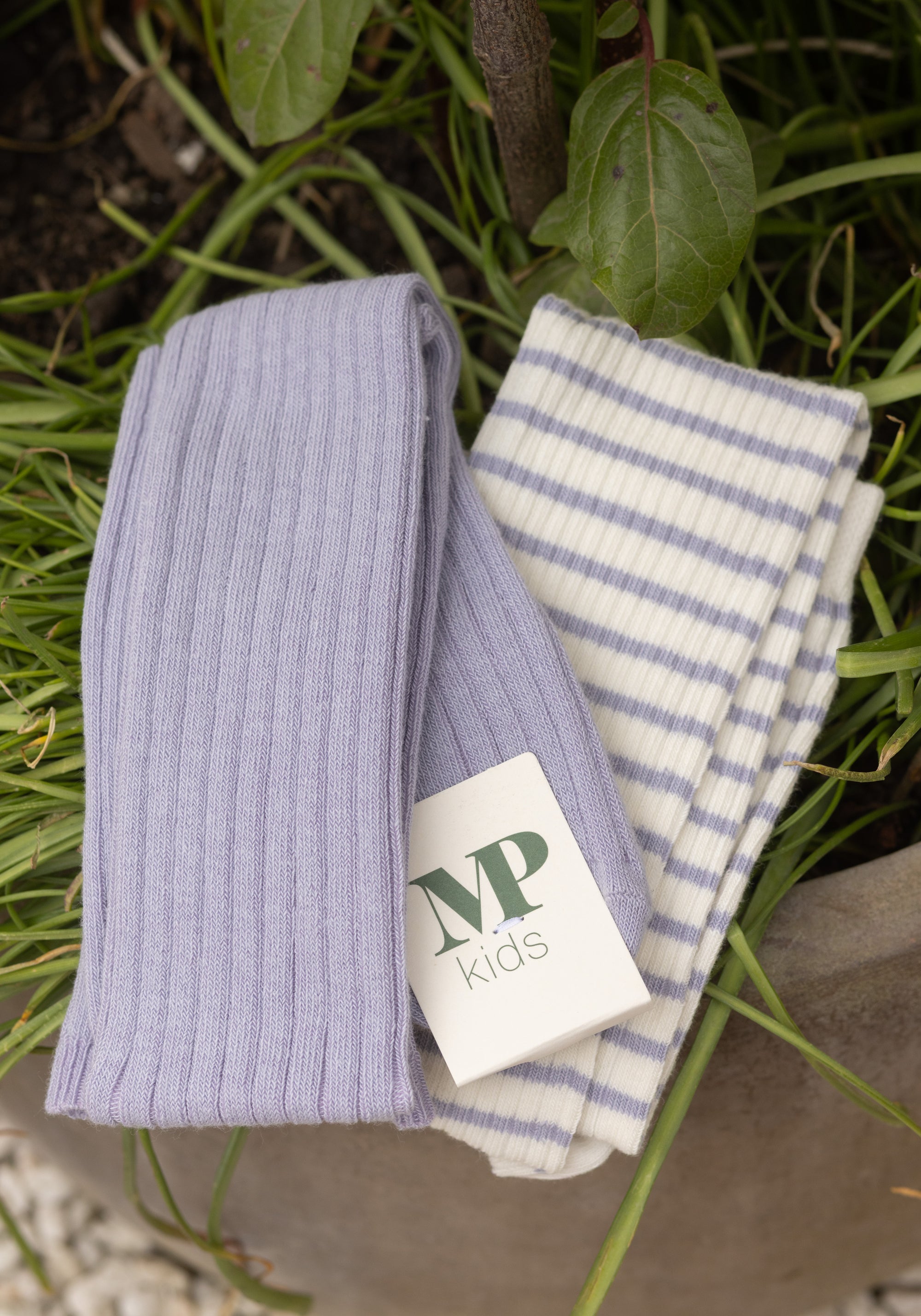 Dres Rib din bumbac - Lavender Sky