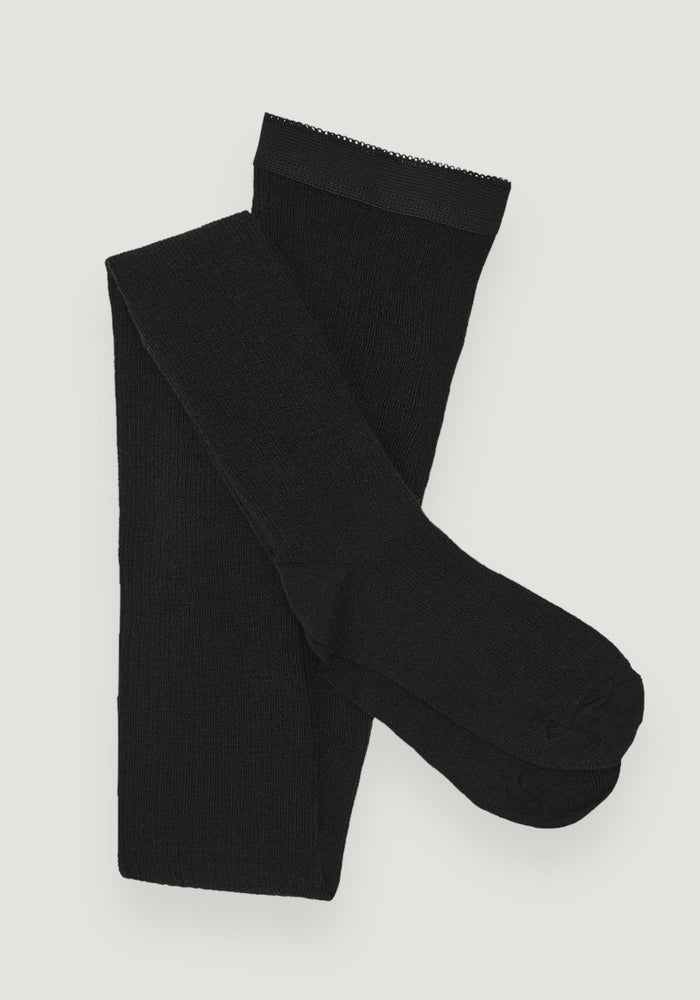 Dres Rib extrafin femei din lână merinos - Black FUB Woman HipHip.ro