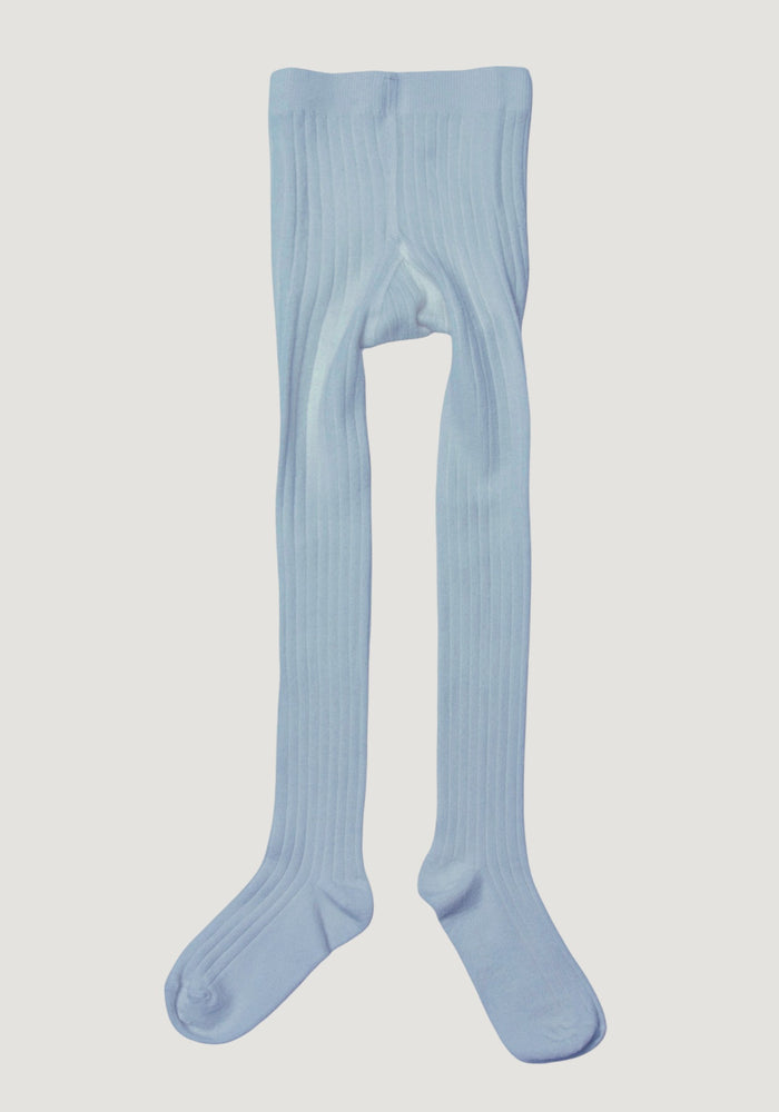 Dres Rib din lână merinos - Blue