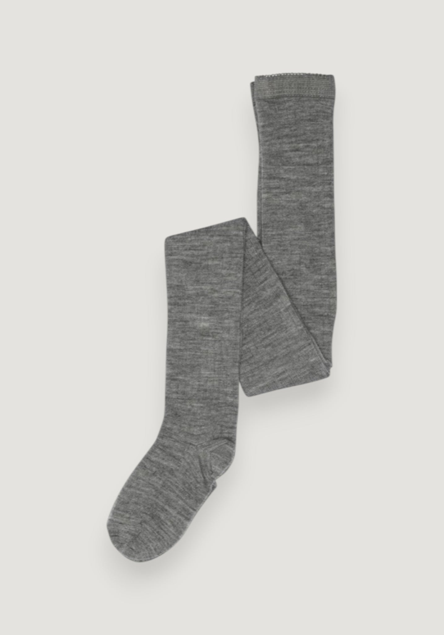 Dres Rib din lână merinos - Grey