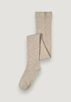 Dres Rib din lână merinos - Light Brown