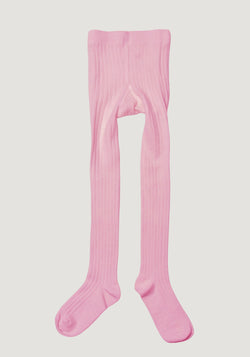 Dres Rib din lână merinos - Pink