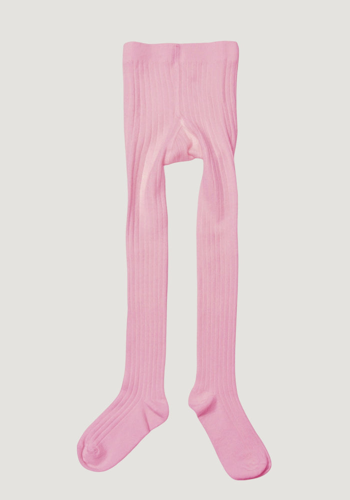 Dres Rib din lână merinos - Pink