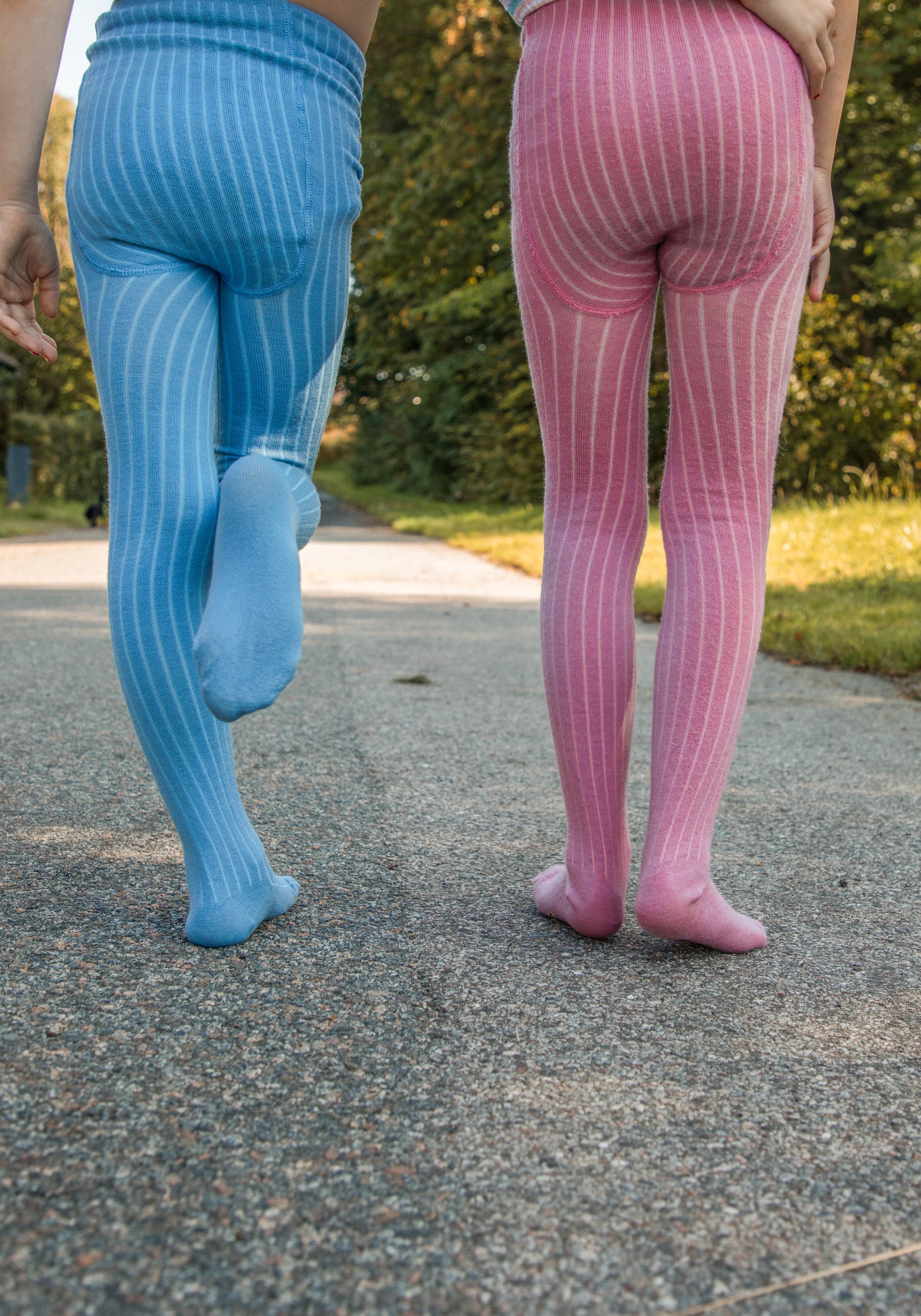 Dres Rib din lână merinos - Pink