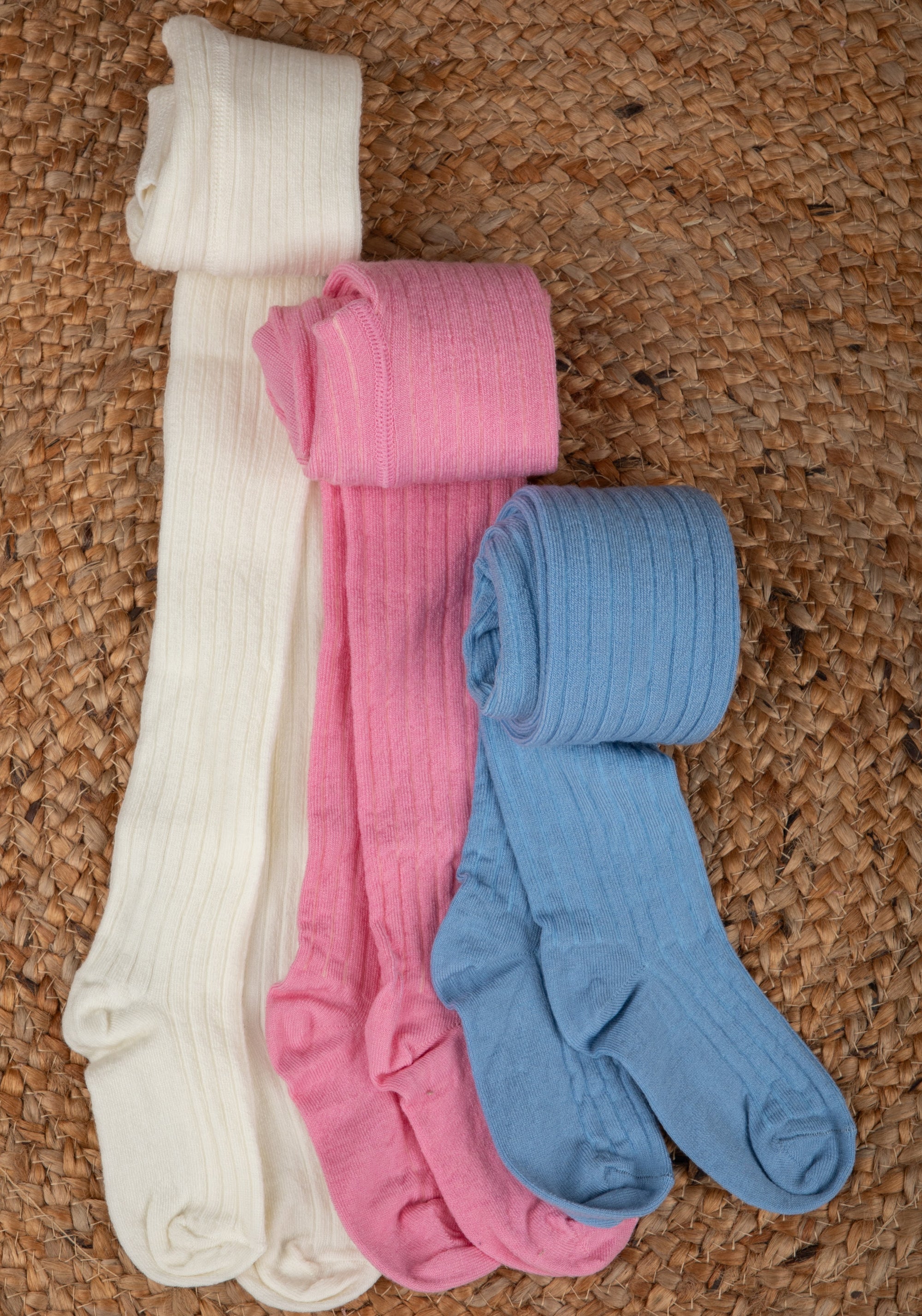 Dres Rib din lână merinos - Off White