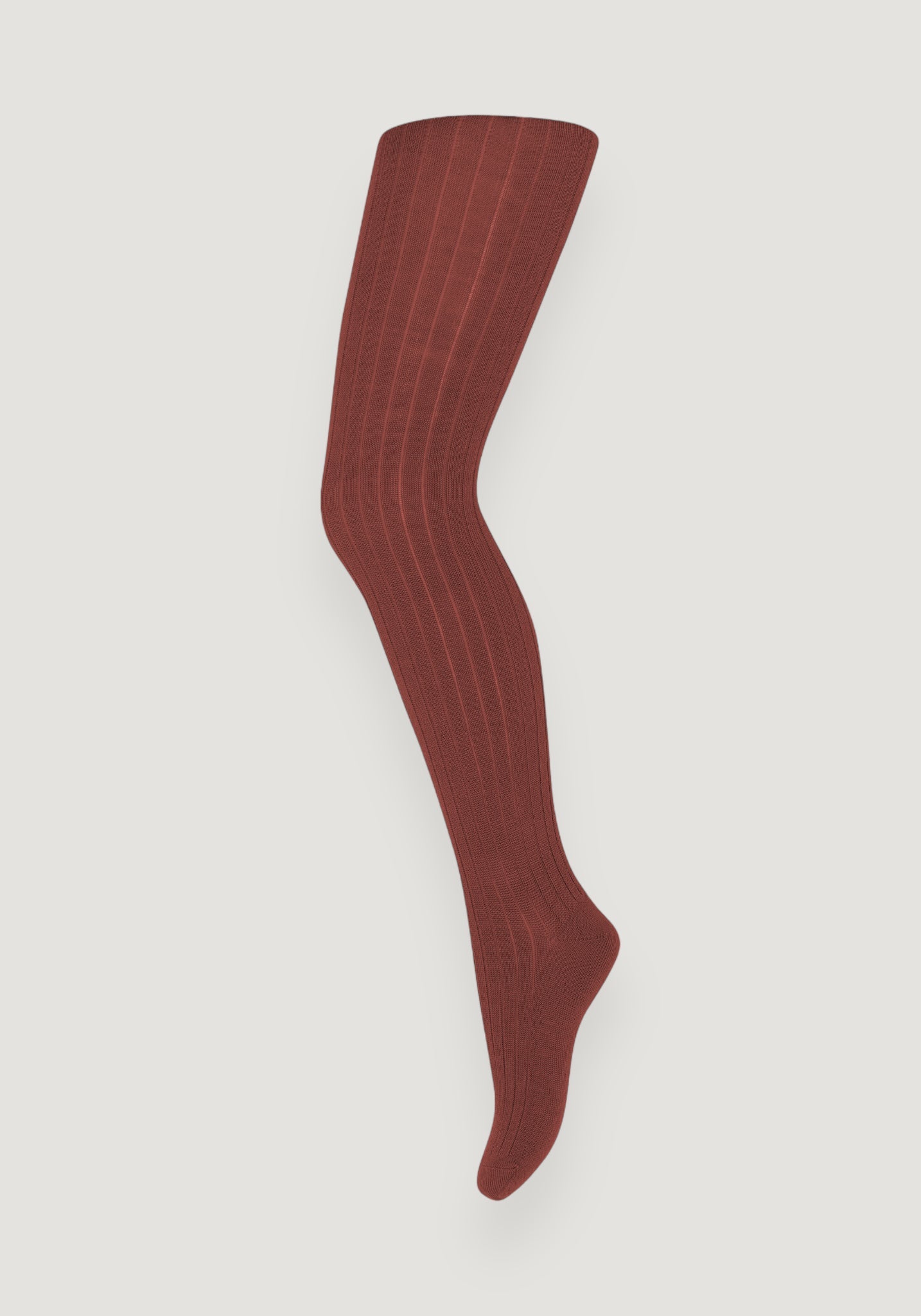 Dres Rib din lână merinos - Rustic Clay 60