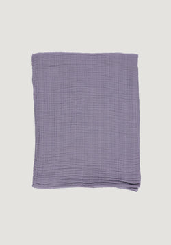 Eșarfă copii din muselină de bumbac - Pavot Lavender Gray