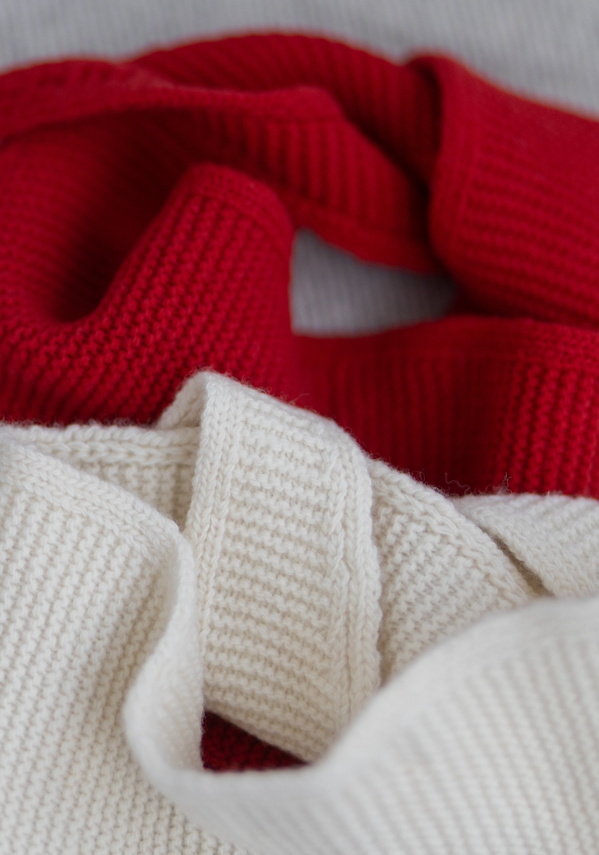 Eșarfă din lână - Scarf Scarlett Red