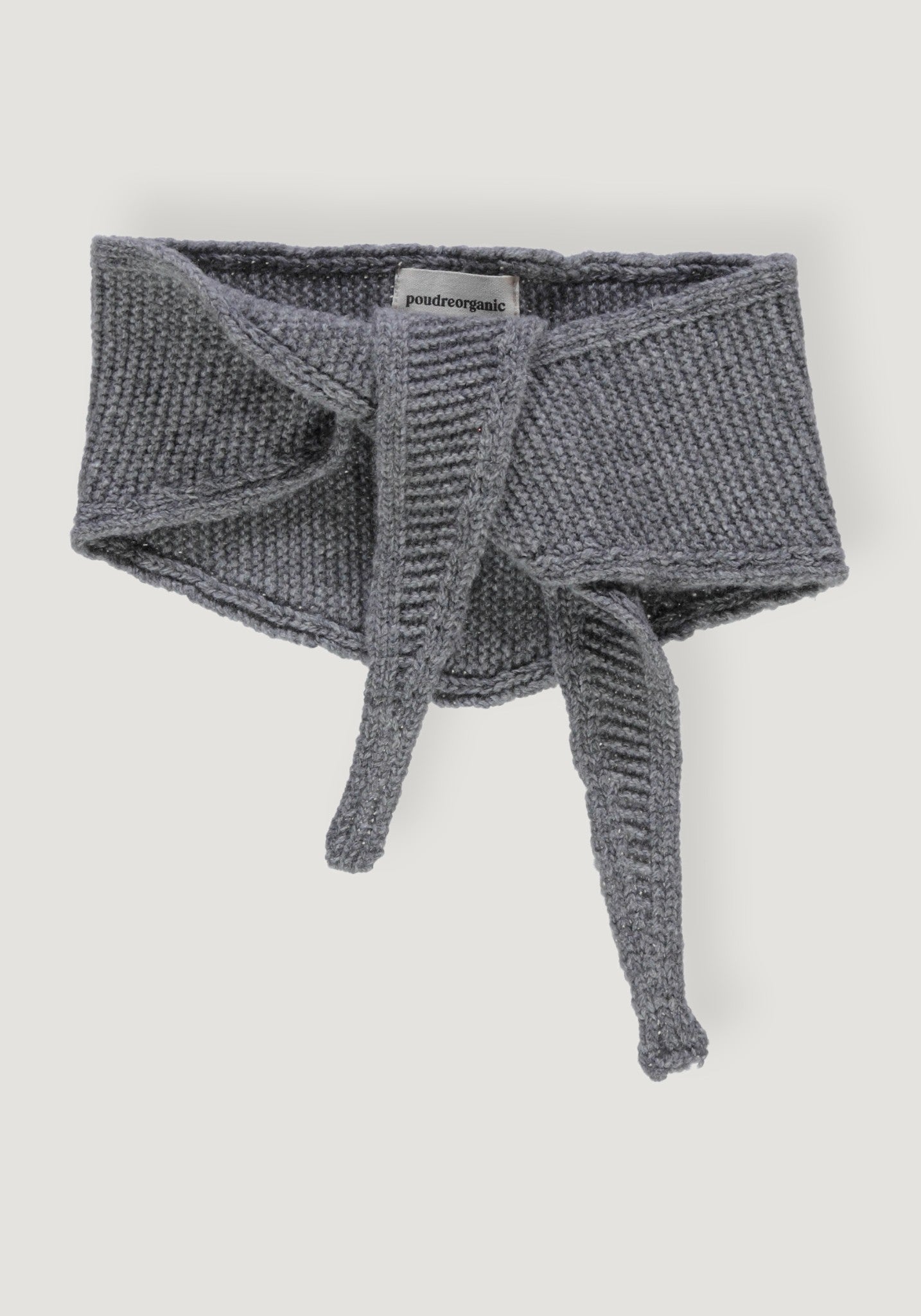 Eșarfă tricotată din lână - Scarf Gray Elephant