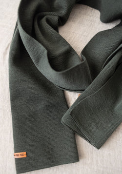 Fular adulți din lână merinos - Forest