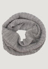 Fular circular adulți baby alpaca - Grey De Colores HipHip.ro