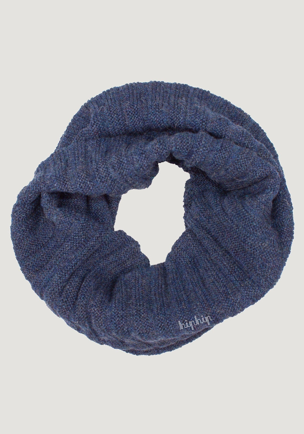 Fular circular adulți baby alpaca - Beige Melange | HipHip