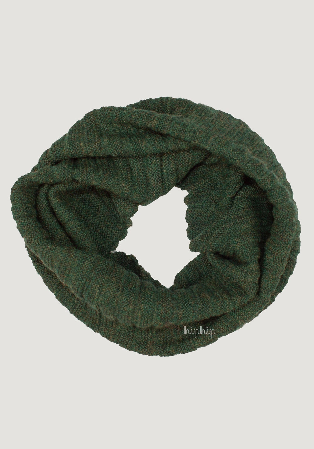 Fular circular adulți baby alpaca - Beige Melange | HipHip