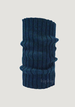 Fular tubular baby alpaca - Cobalt Melange De Colores HipHip.ro