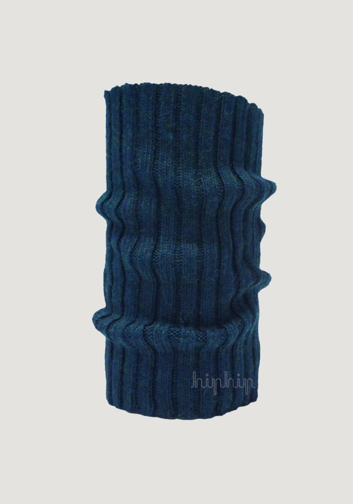 Fular tubular baby alpaca - Cobalt Melange De Colores HipHip.ro