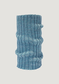 Fular tubular baby alpaca - Dusty Blue Melange De Colores HipHip.ro