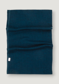 Fular circular femei din lână merinos - Basic Dark Turquoise onesize adulti