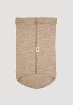 Fular circular din lână merinos - Driftwood Taupe