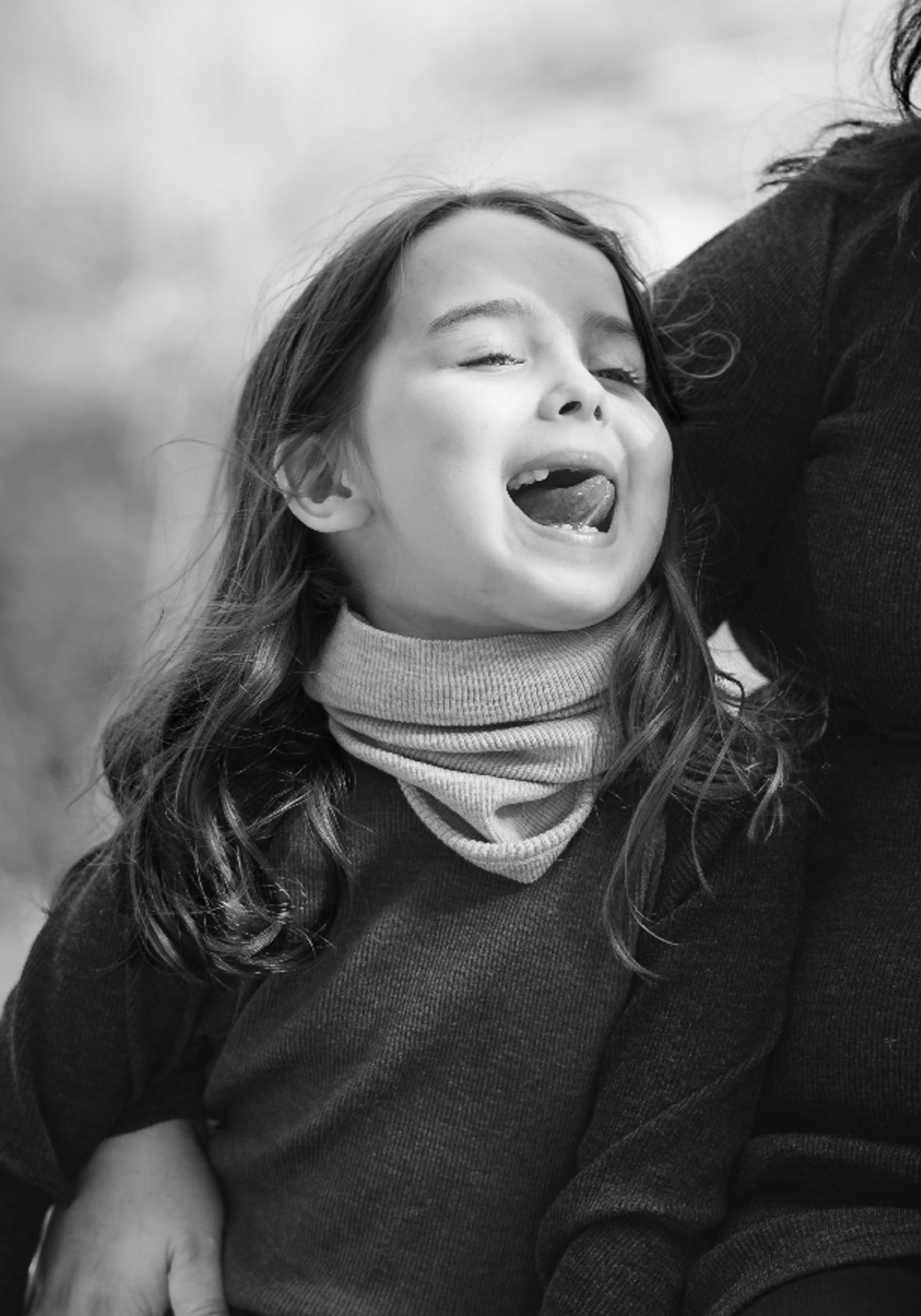 Fular circular din lână merinos - Seabreeze Teal