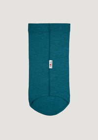 Fular circular lână merinos - Seabreeze Teal