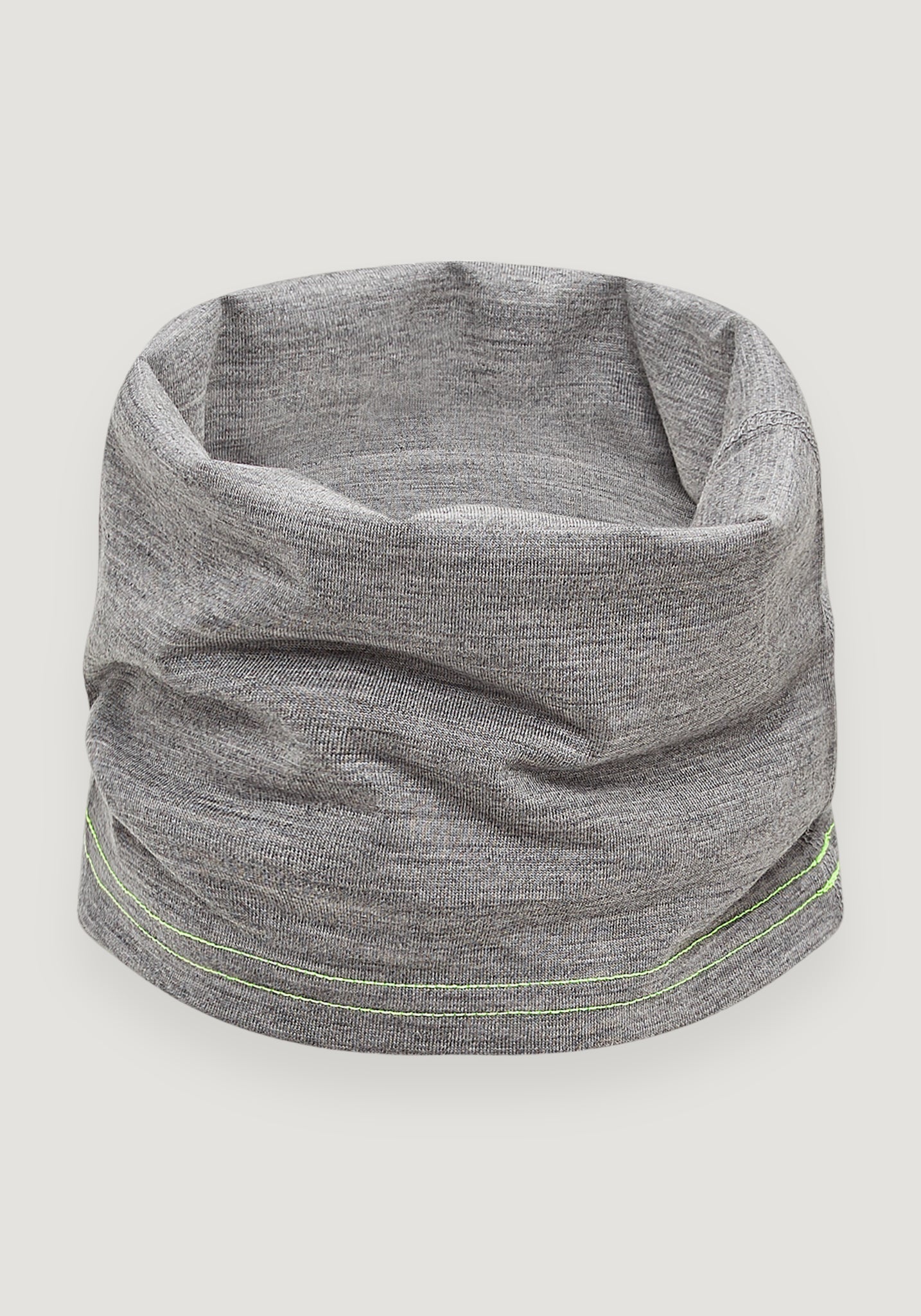 Fular tubular lână merinos super fină - Snood Grey Default Title