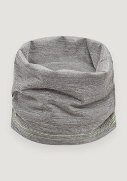 Fular tubular lână merinos super fină - Snood Grey Default Title