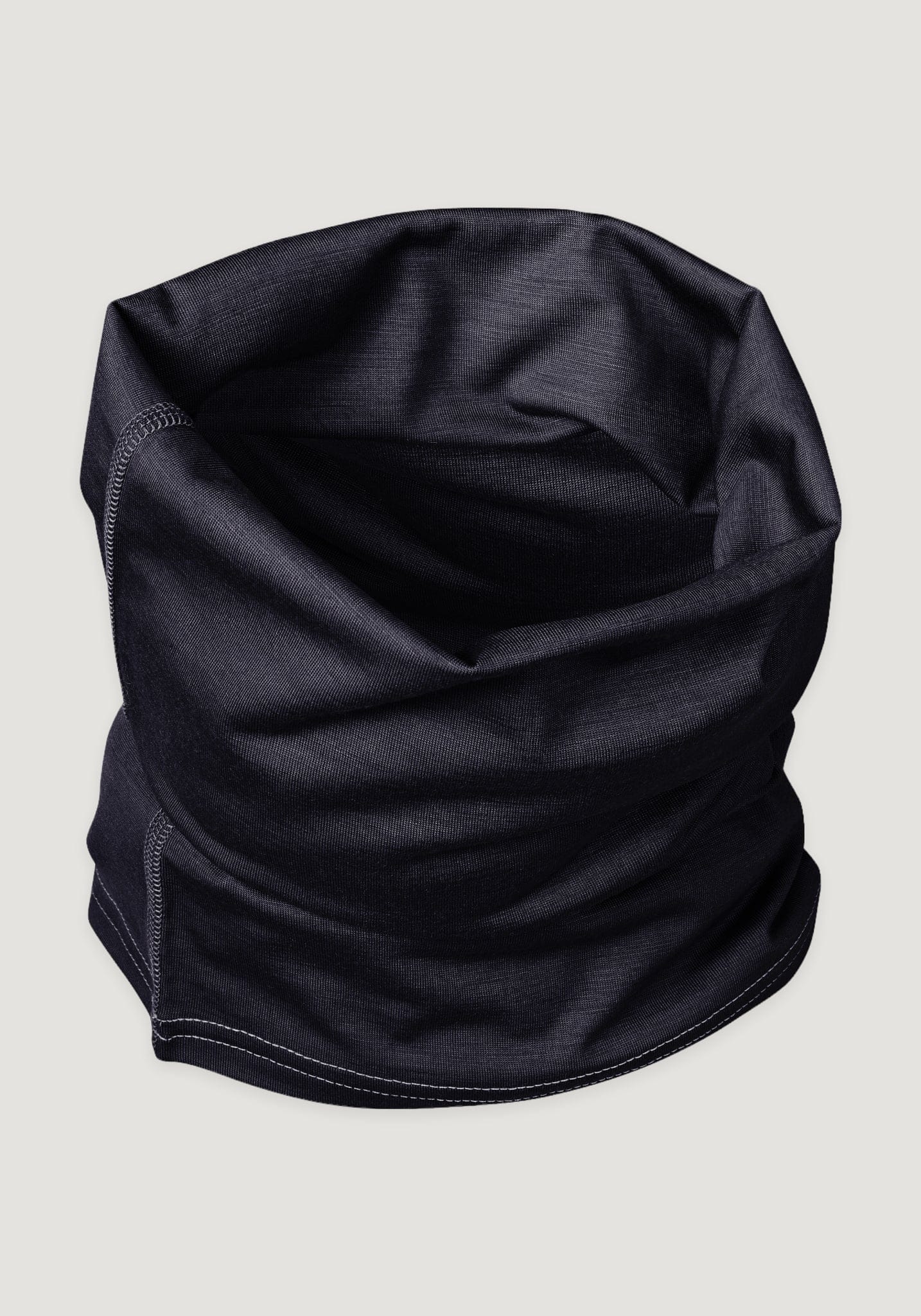 Fular tubular lână merinos super fină - Snood Midnight Smalls HipHip.ro