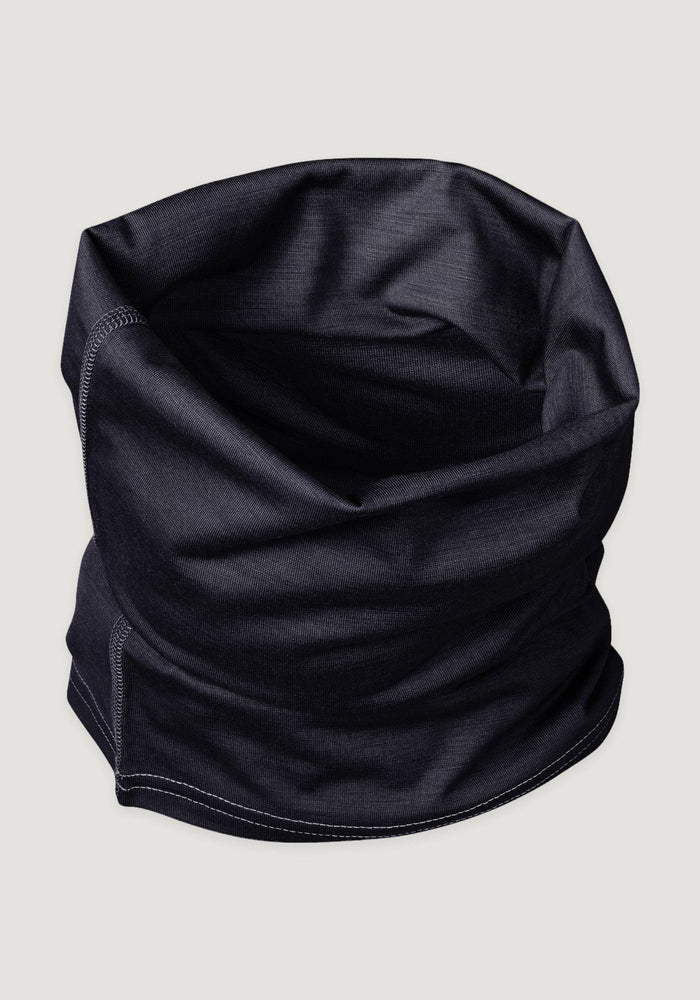 Fular tubular lână merinos super fină - Snood Midnight Smalls HipHip.ro