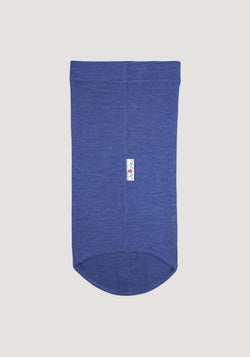 Fular circular lână merinos - Twilight Blue