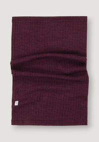 Fular circular femei din lână merinos - Basic Plum onesize adulti