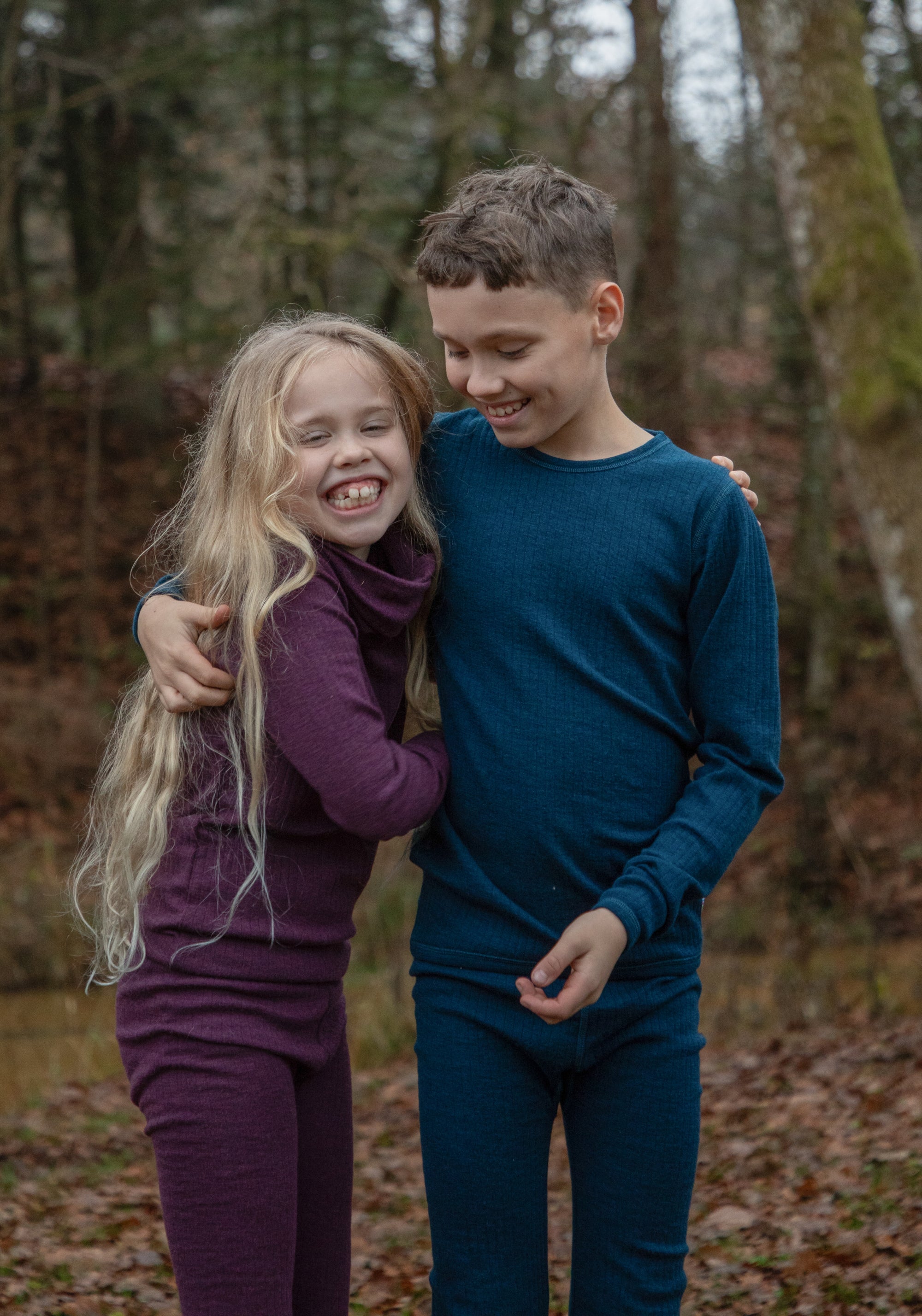 Bluză lână merinos - Basic Dark Turquoise