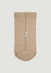 Fular circular lână merinos - Driftwood Taupe