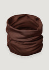 Fular tubular lână merinos super fină - Snood Chocolate Brown Default Title