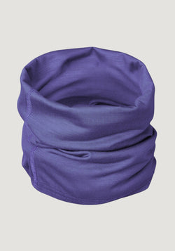 Fular circular lână merinos super fină - Snood Purple Smalls HipHip.ro