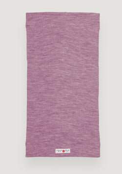 Fular tubular lână merinos - Vintage Pink Default Title
