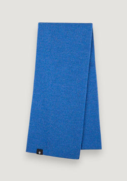 Fular din lână merinos, mătase și bumbac - Bright Blue onesize copii