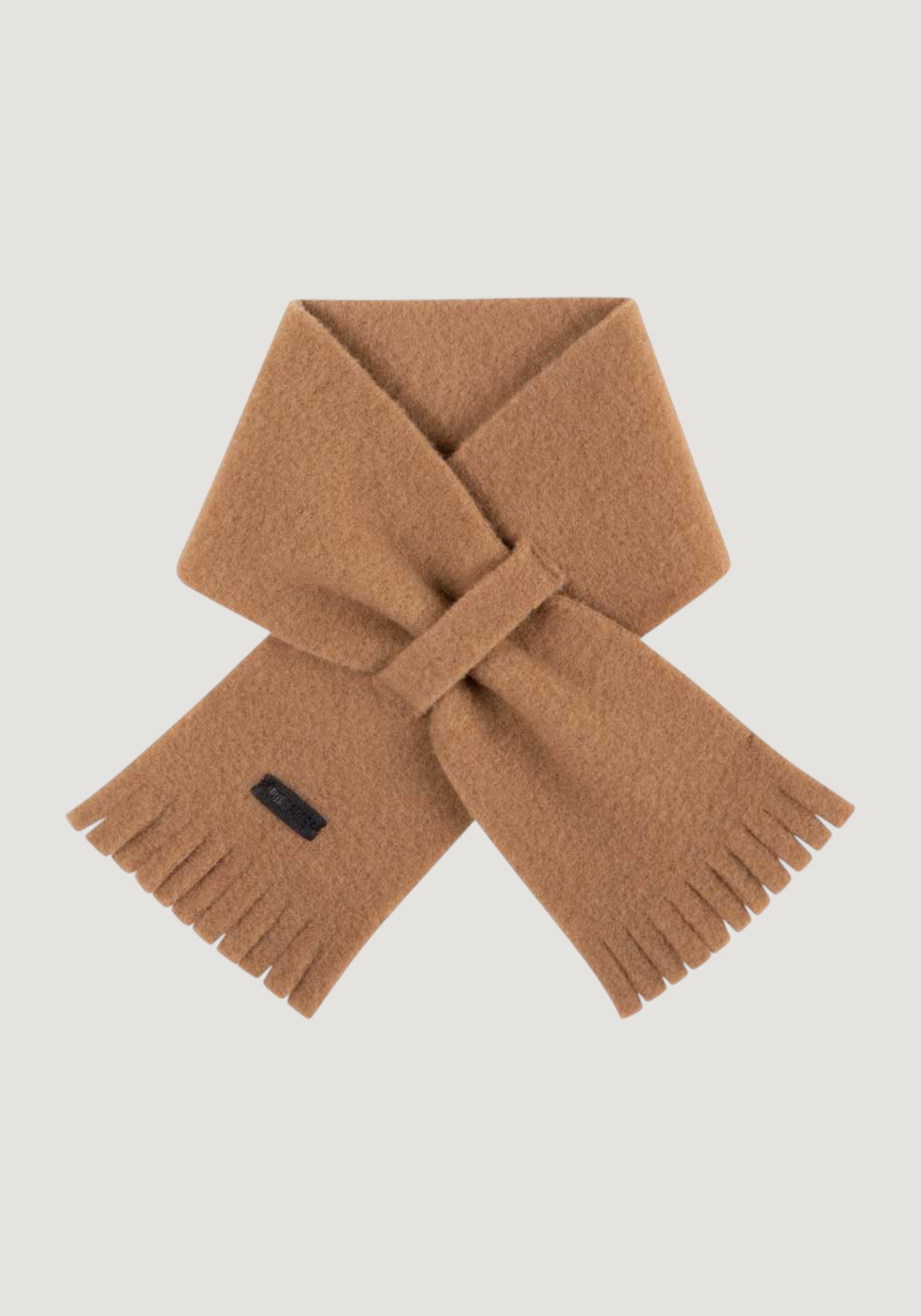 Fular fleece din lână merinos - Ermine
