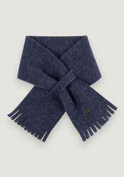 Fular fleece din lână merinos și bumbac - Marine onesize copii