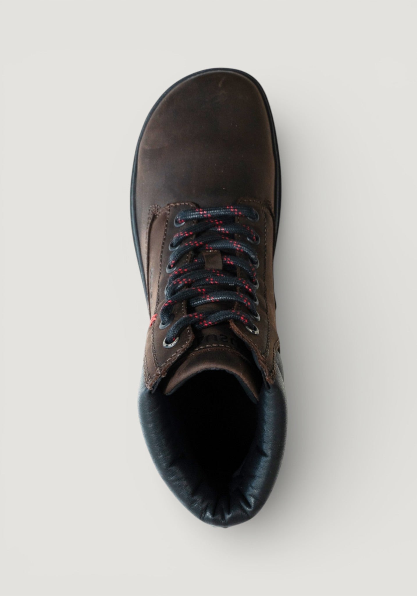 Ghete Barefoot bărbați din piele - Brown