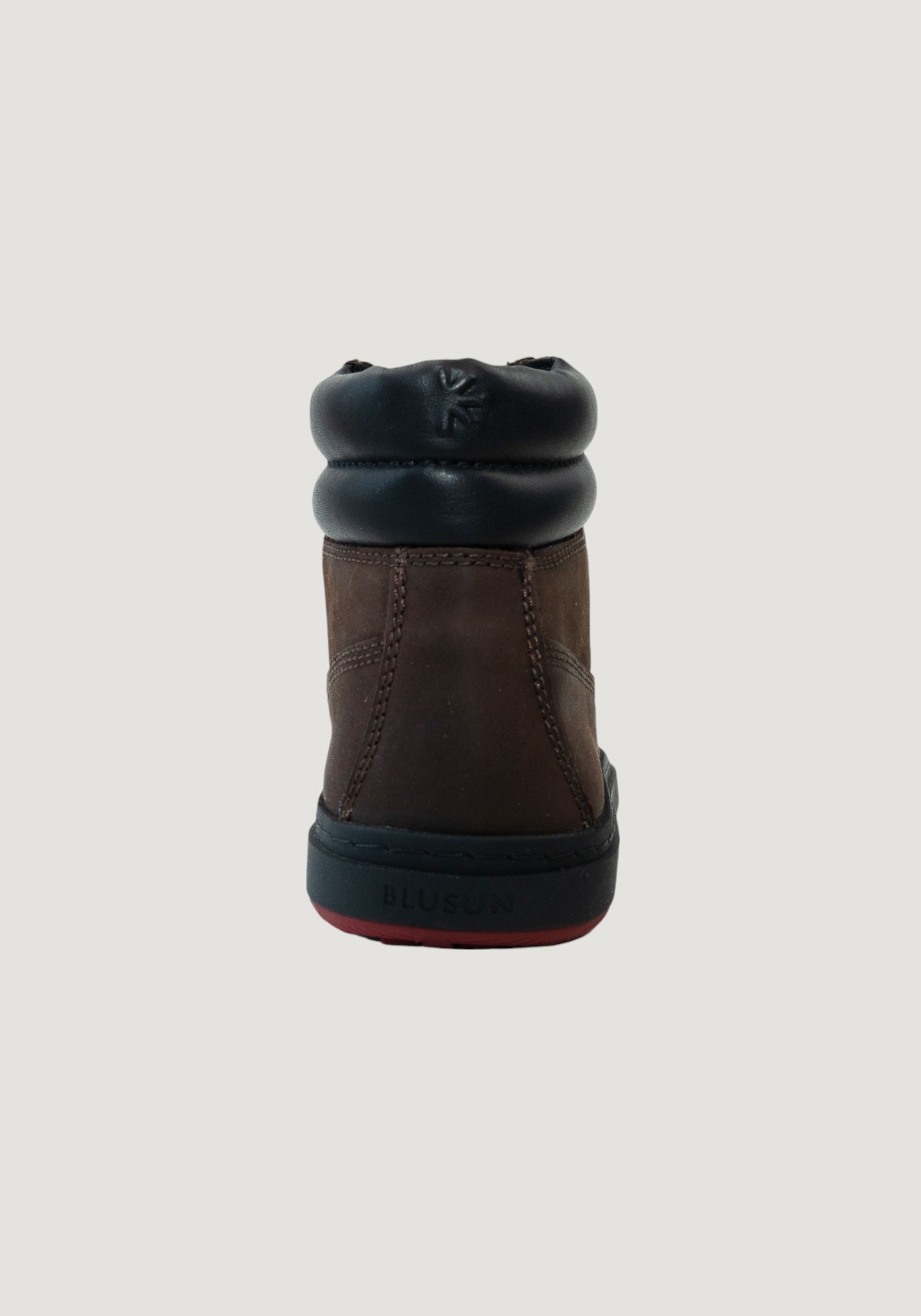 Ghete Barefoot bărbați din piele - Brown