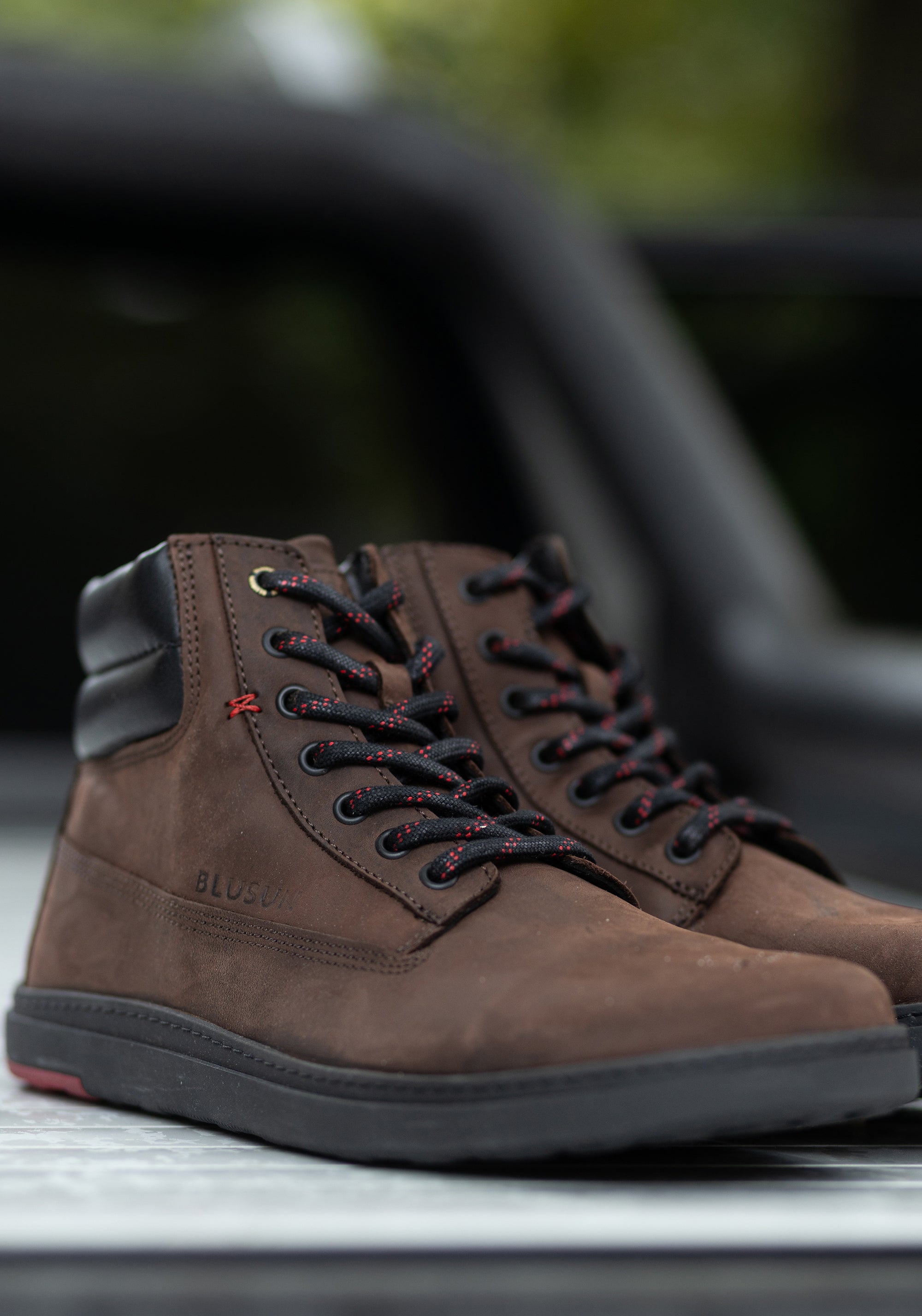 Ghete Barefoot din piele - Brown