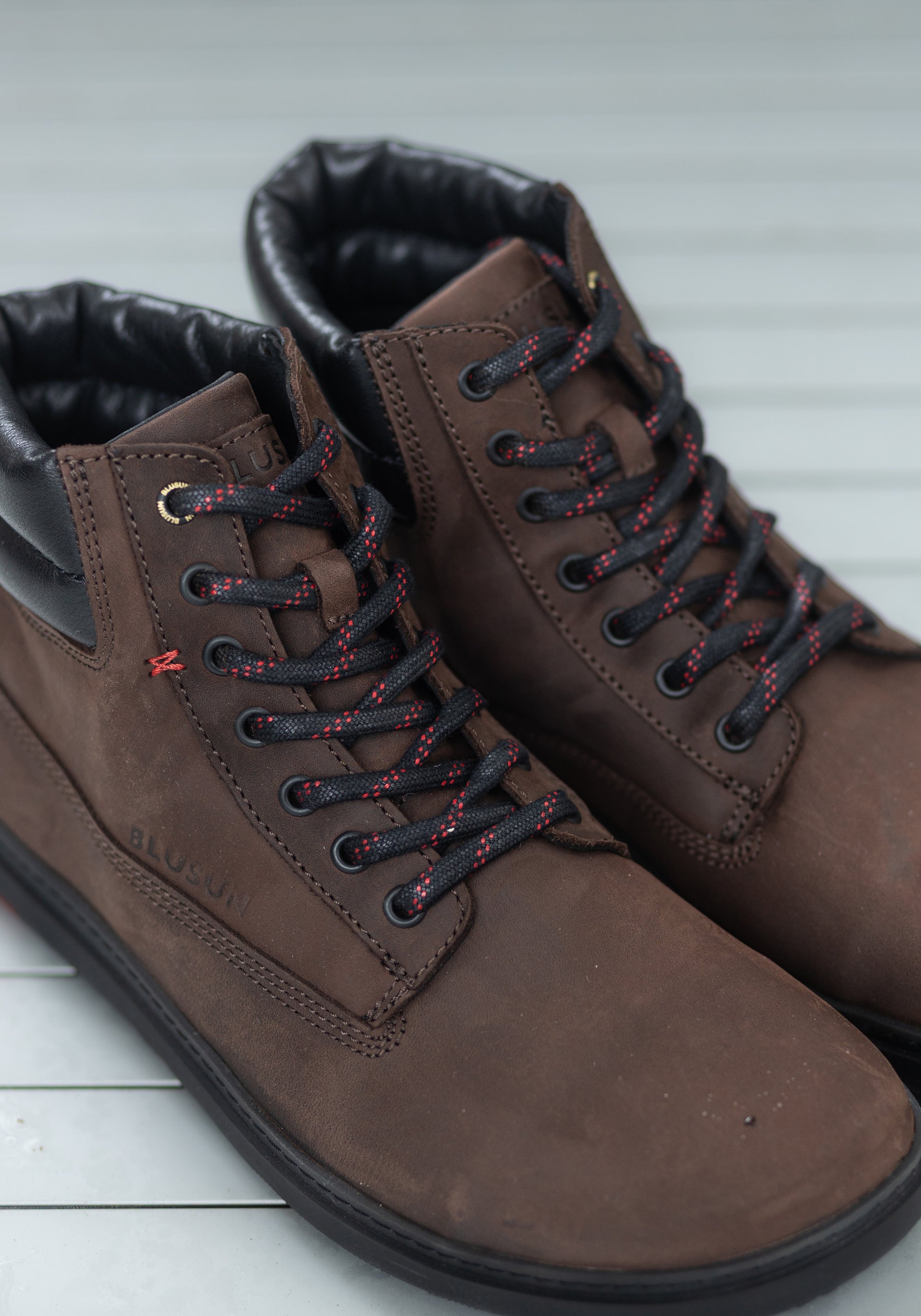 Ghete Barefoot din piele - Brown