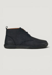 Ghete Barefoot din piele - Fea Black