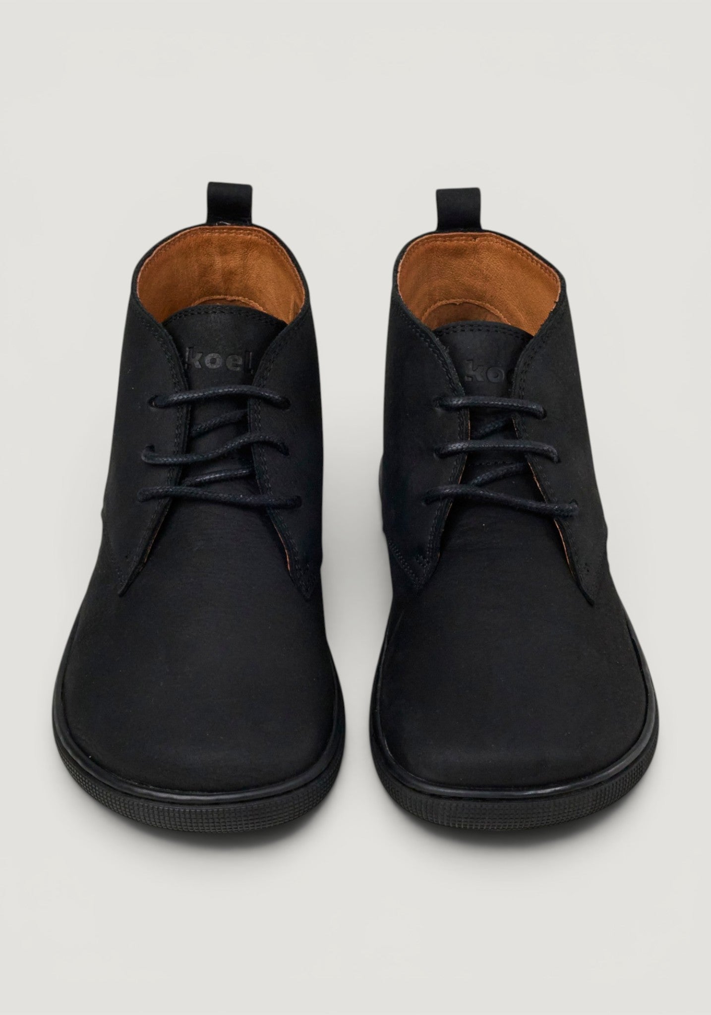 Ghete Barefoot din piele - Fea Black